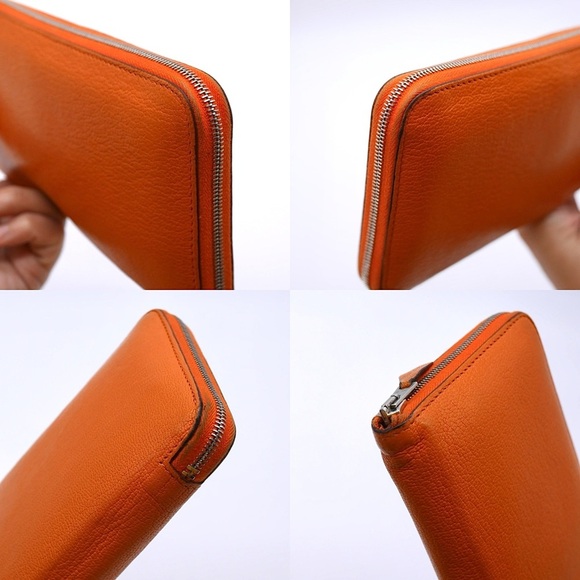 🍓HERMES Azap All Leather Wallet - Picture 11 of 12